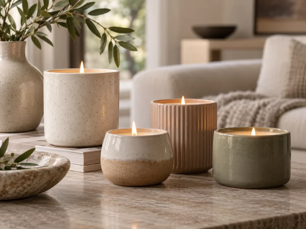 Ceramic Candle Jars wholesale supply