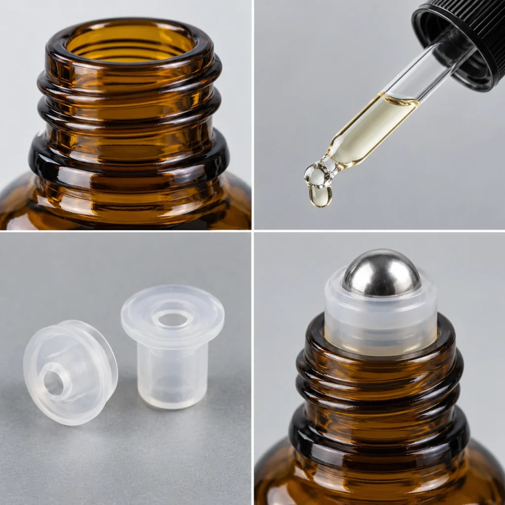 Custom Essential Oil Bottles decoration and finishing