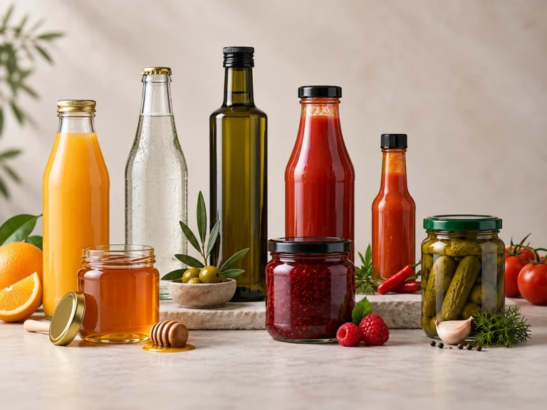 Food & Beverage Glass packaging option