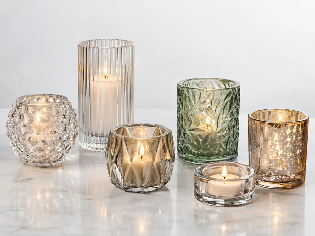 Glass Candle Holders wholesale packaging collection