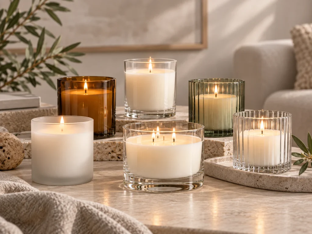 Glass Candle Jars wholesale supply