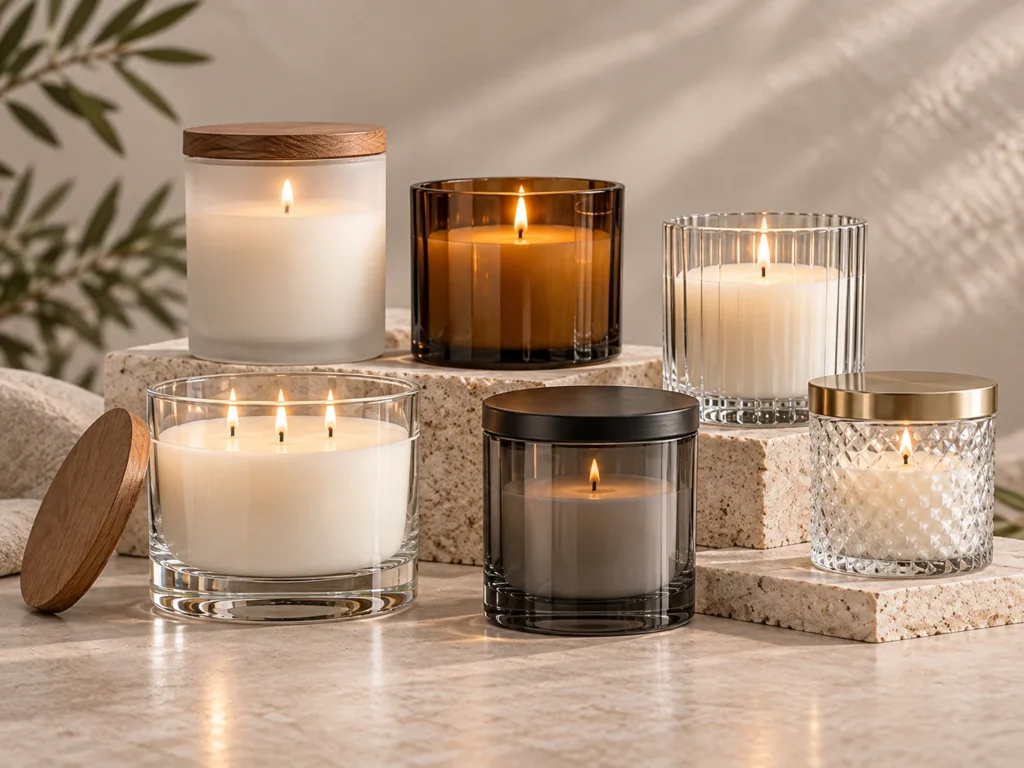 Glass Candle Jars wholesale packaging collection