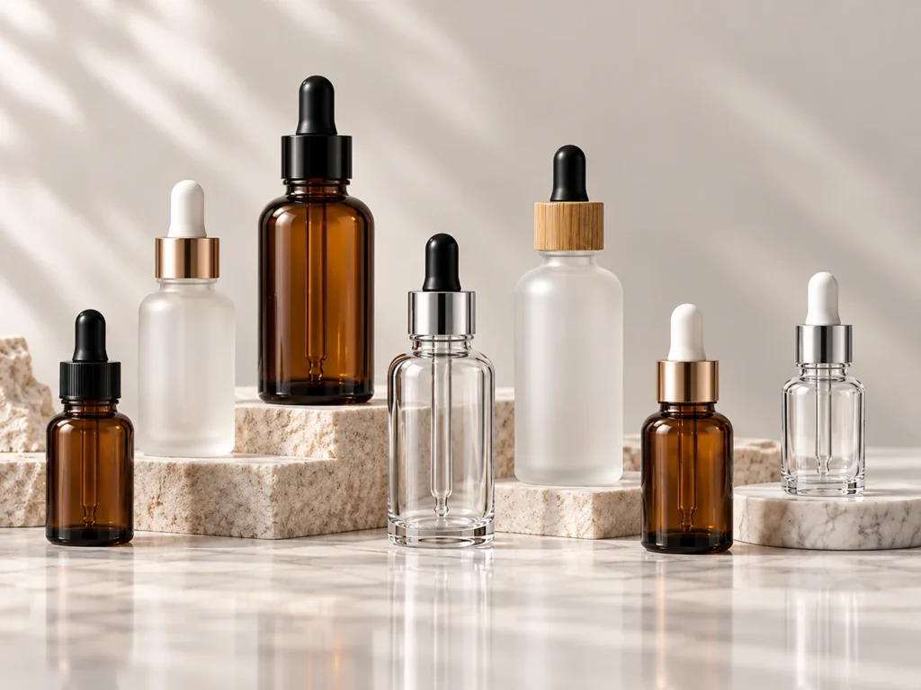 Glass Dropper Bottles wholesale packaging collection