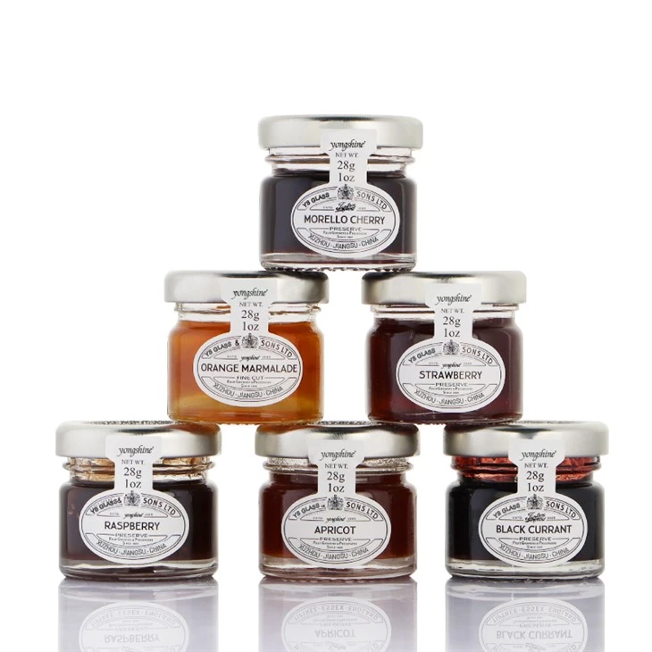 Yongshine glass jars for honey packaging