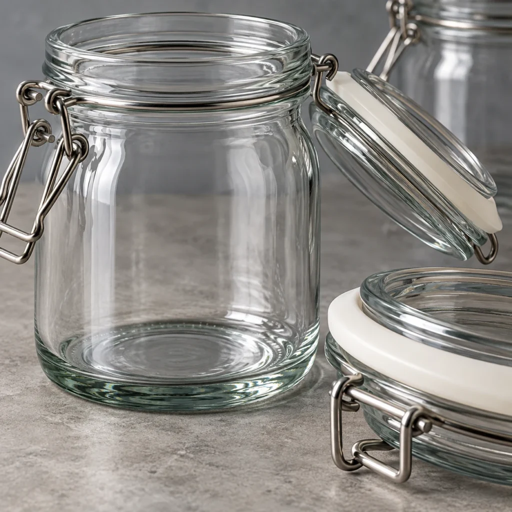 Custom Glass Storage & Jars decoration and finishing