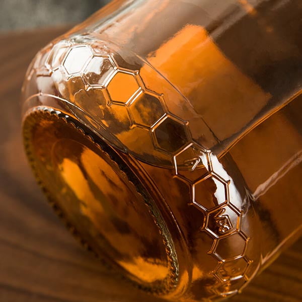 Ant Glass honey jar product