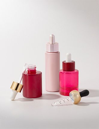 Virospack glass dropper bottle
