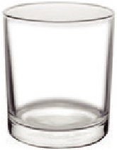 370ml Clear Straight-Sided Candle Jar