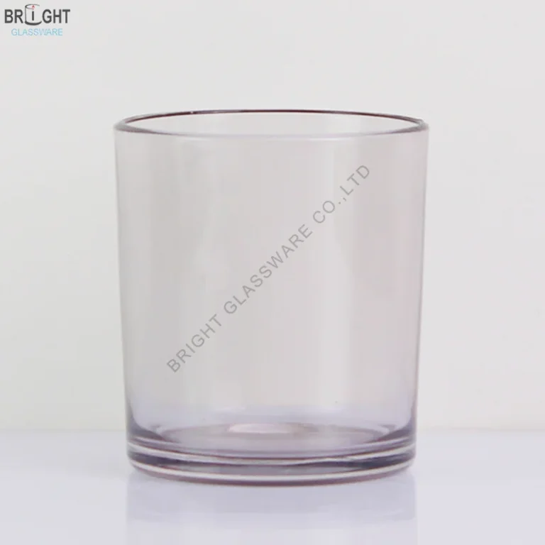 370 ml Straight-Sided Glass Candle Jar – Wholesale & Custom Colors