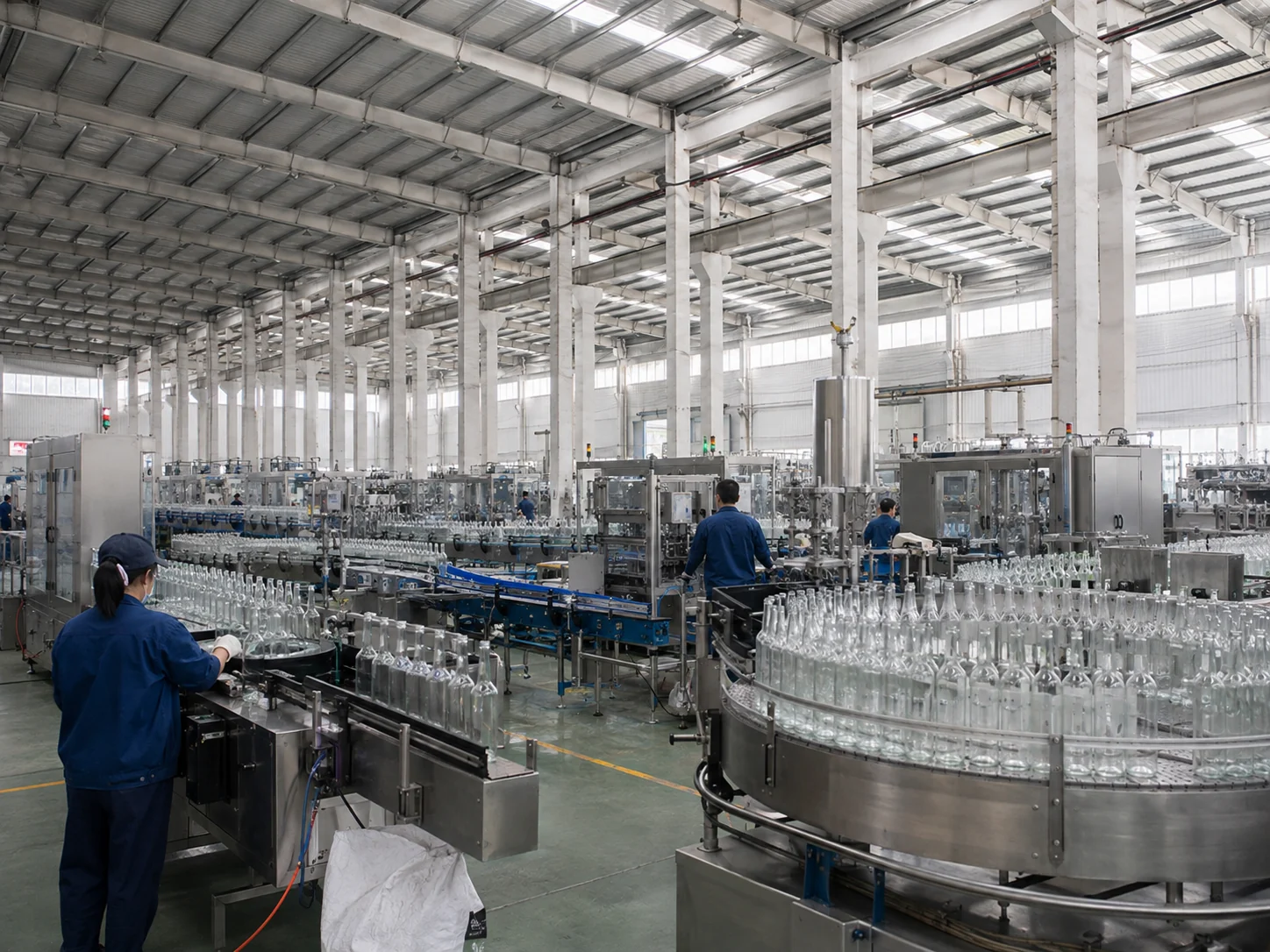Bright Glassware glass production workshop