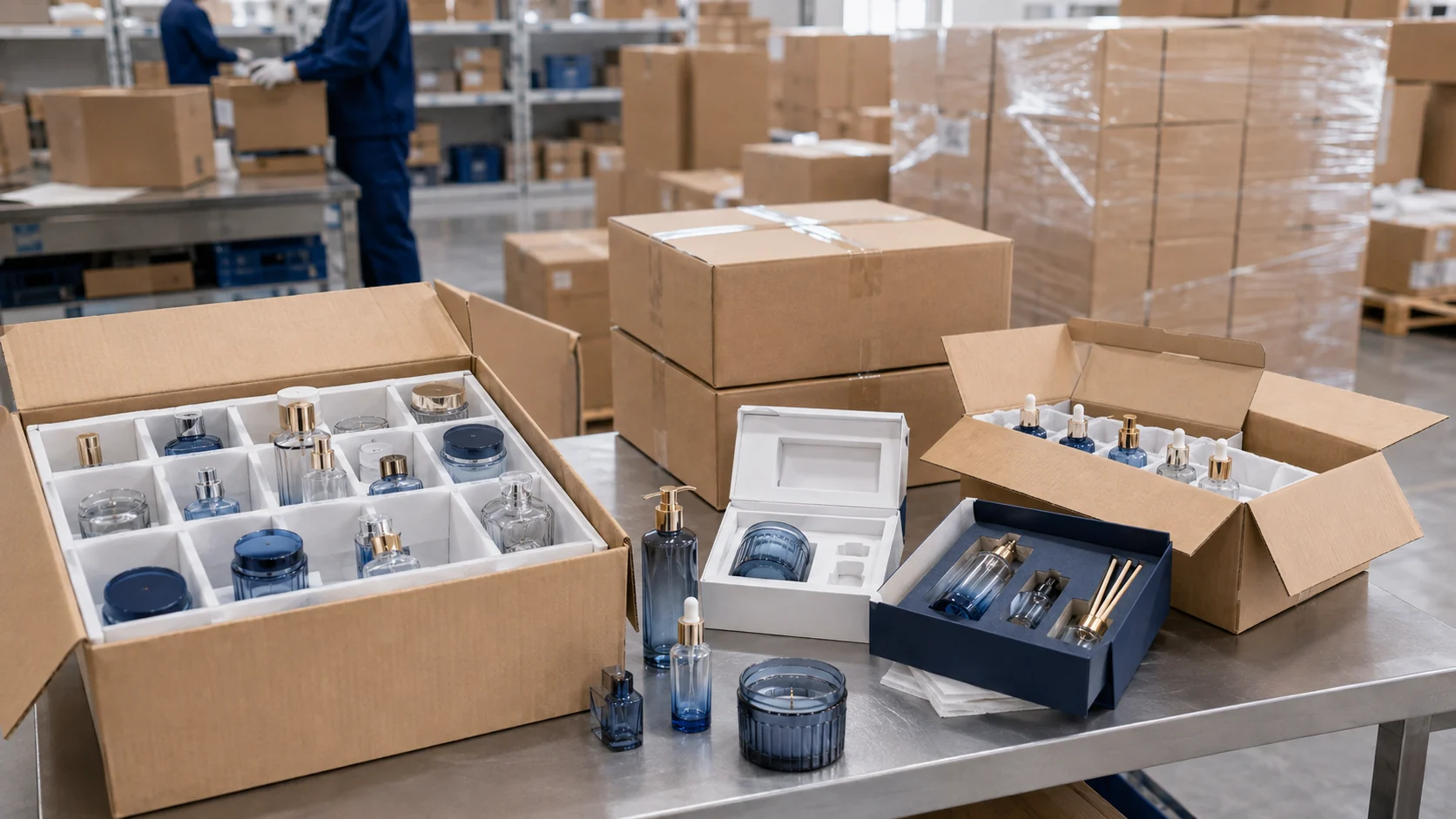 Glass packaging decoration and printing workshop