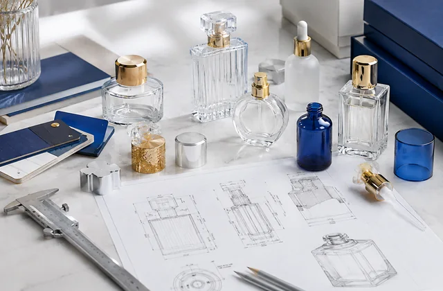 Validated 3D drawing for custom glass bottle mold development