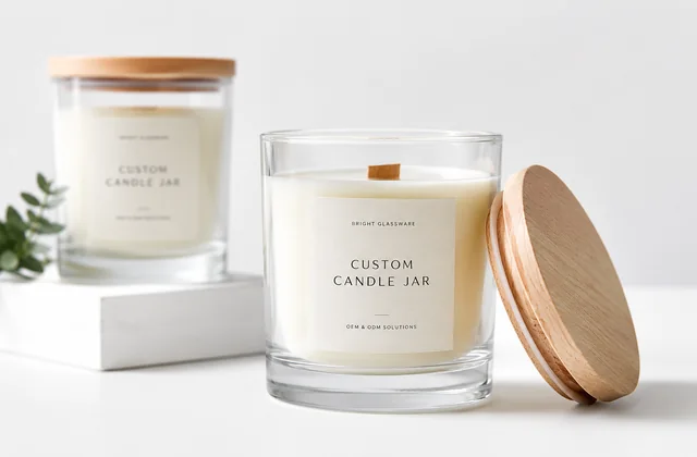 Custom candle jar shape mold development