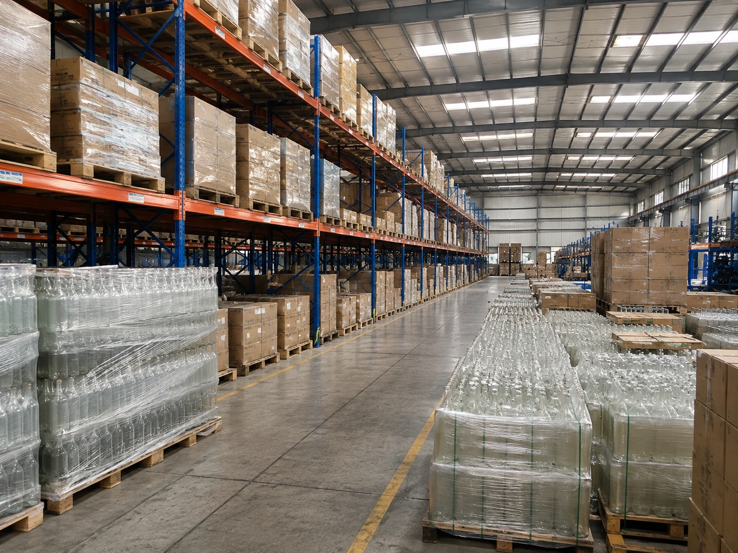 Bright Glassware shipping team coordinating export logistics